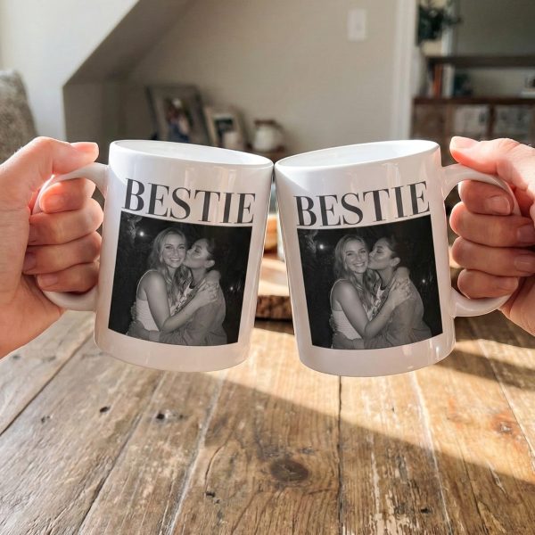 Bestie - Vintage Version - Personalized Photo Mug Bestie - Vintage Version - Personalized Photo Mug