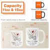 Better Together Holding Hand Couples Anniversay - Personalized Mug