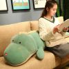 Big 80CM Cute Dinosaur Plush Toy - Soft Cartoon Pillow for Kids & Gifts