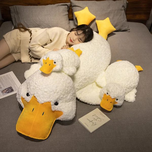 Big Duck Plush Toy Soft Stuffed Animal Pillow Cushion
