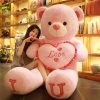 Big I LOVE YOU Bear Plush Toy Soft Huge Stuffed Doll