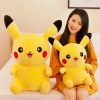 Big Pikachu Plush Toy Soft Stuffed Cartoon Cushion