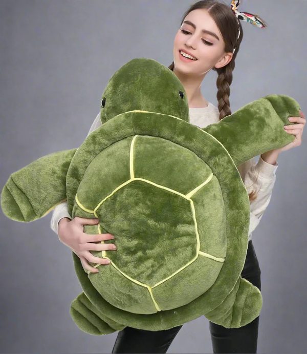 Big Sea Turtle Stuffed Animal Soft Plush Pillow