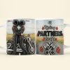 Biker Couple Coffee Mug - Personalized Gifts For Couple Coffee Mug 04NATA230126 Biker Couple Coffee Mug - Personalized Gifts For Couple Coffee Mug 04NATA230126