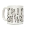 Birch Trees and Runes Coffee Mug