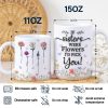Birth Flower Sisters From The Same Garden - 3D Embossed Effect Printed Mug, Personalized White Edge-to-Edge Mug