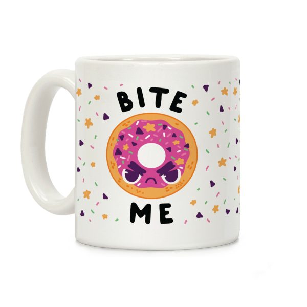 Bite Me (Donut) Coffee Mug Bite Me (Donut) Coffee Mug