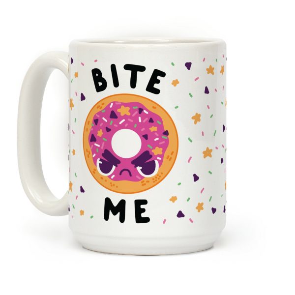 Bite Me (Donut) Coffee Mug Bite Me (Donut) Coffee Mug