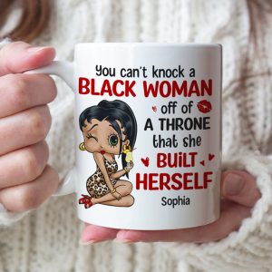 Black Blessed And Beautiful Personalized Coffee Mug 03HTTN270723HH-02