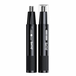 Black Electric Nose Hair Trimmer For Men & Women