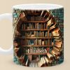 Books Are A Uniquely Portable Magic - Personalized Custom Mug - Christmas Gift For Book Lovers Books Are A Uniquely Portable Magic - Personalized Custom Mug - Christmas Gift For Book Lovers