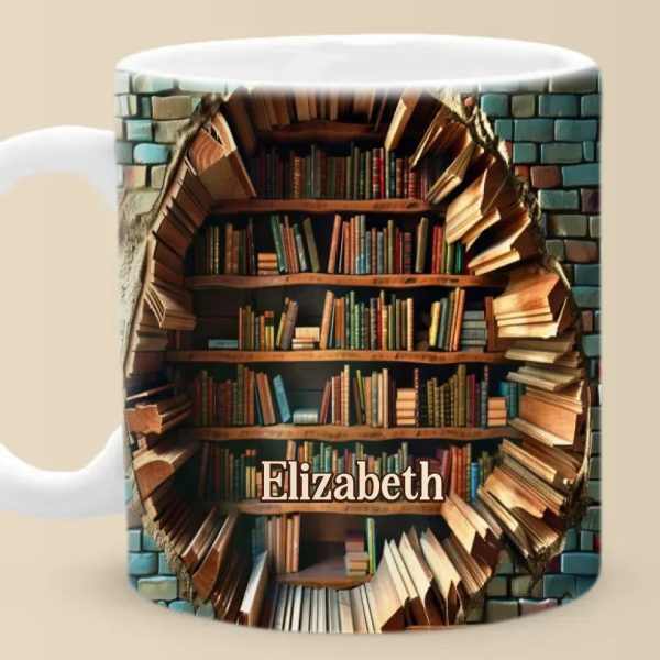Books Are A Uniquely Portable Magic - Personalized Custom Mug - Christmas Gift For Book Lovers Books Are A Uniquely Portable Magic - Personalized Custom Mug - Christmas Gift For Book Lovers