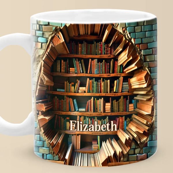 Books Are A Uniquely Portable Magic - Personalized Custom Mug - Christmas Gift For Book Lovers Books Are A Uniquely Portable Magic - Personalized Custom Mug - Christmas Gift For Book Lovers