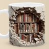 Books Are The Keys To The Magic Of The Universe - Personalized Custom Mug - Christmas Gift For Book Lovers Books Are The Keys To The Magic Of The Universe - Personalized Custom Mug - Christmas Gift For Book Lovers