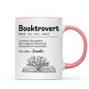 Booktrovert Definition Gift For Book Lover, Bookworm Personalized Mug Booktrovert Definition Gift For Book Lover, Bookworm Personalized Mug