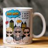 Boy Mom I Run A Boy Gang - Personalized Mug Boy Mom I Run A Boy Gang - Personalized Mug