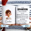 Braver, Stronger, Smarter and Loved Grandson Mug - Personalized Custom Coffee Mug - GSN022_MG Braver, Stronger, Smarter and Loved Grandson Mug - Personalized Custom Coffee Mug - GSN022_MG