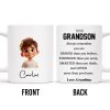 Braver, Stronger, Smarter and Loved Grandson Mug - Personalized Custom Coffee Mug - GSN022_MG Braver, Stronger, Smarter and Loved Grandson Mug - Personalized Custom Coffee Mug - GSN022_MG