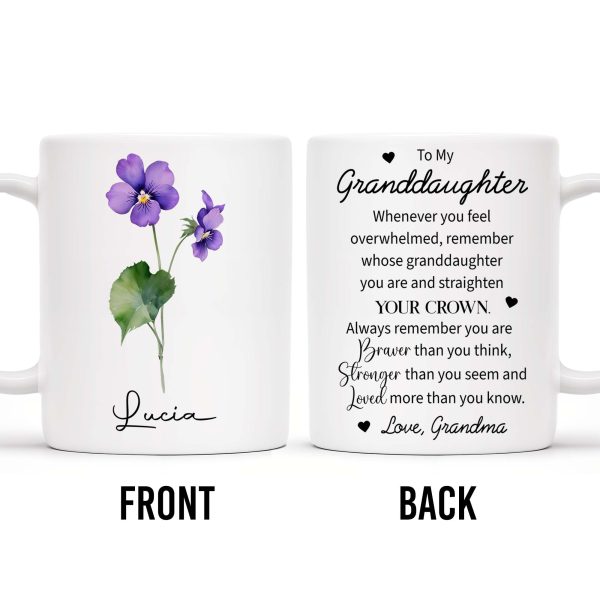 Braver Than You Think, Stronger Than You Seem Mug - Personalized Custom Coffee Mug - FM032_MG Braver Than You Think, Stronger Than You Seem Mug - Personalized Custom Coffee Mug - FM032_MG