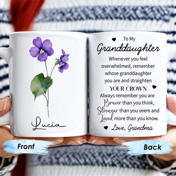 Braver Than You Think, Stronger Than You Seem Mug - Personalized Custom Coffee Mug - FM032_MG Braver Than You Think, Stronger Than You Seem Mug - Personalized Custom Coffee Mug - FM032_MG