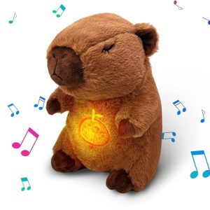 Breathing Capybara Plush Sleep Companion