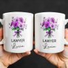 Brighten Your Day With A Bouquet Of Beautiful Birth Flowers - Personalized Custom Coffee Mug - GRAD285_MG Brighten Your Day With A Bouquet Of Beautiful Birth Flowers - Personalized Custom Coffee Mug - GRAD285_MG