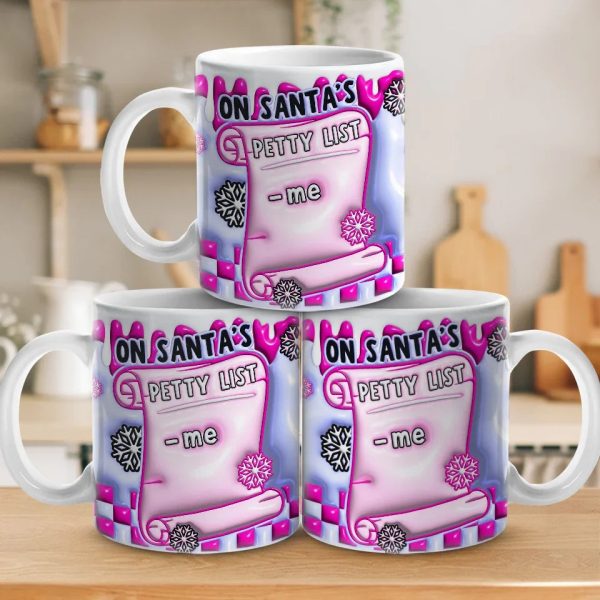 Brighten Your Day With A Fun - Personalized Custom 3D Inflated Effect Printed Mug - Gift For Yourself, Gift For Best Friends, BFF, Sisters Brighten Your Day With A Fun - Personalized Custom 3D Inflated Effect Printed Mug - Gift For Yourself, Gift For Best Friends, BFF, Sisters