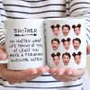 Brother Sister Siblings Humor Gift Personalized Coffee Mug Brother Sister Siblings Humor Gift Personalized Coffee Mug