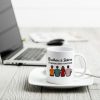 Brothers Sisters Family Linked Together Crossword Puzzle Art Personalized Mug