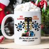 But They Both Love Each Other, Couple Gift, Personalized Mug, Racing Car Couple Mug 02HUTI091023
