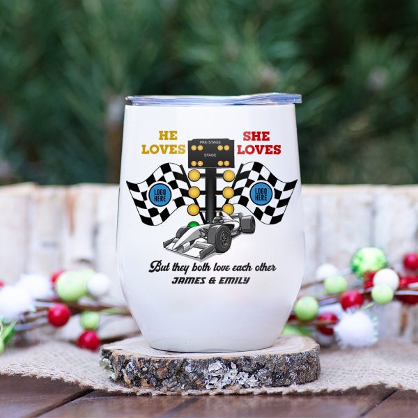 But They Both Love Each Other, Couple Gift, Personalized Mug, Racing Couple Mug 03HUTI091023 021123