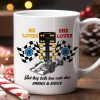But They Both Love Each Other, Couple Gift, Personalized Mug, Racing Couple Mug 03HUTI091023
