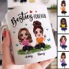 Butterflies Doll Women Sitting Friends Sisters Besties Forever Personalized Mug Butterflies Doll Women Sitting Friends Sisters Besties Forever Personalized Mug