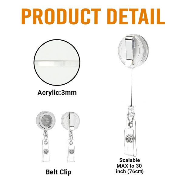 Caffeine Po Q4H PRN Coffee Mug - Custom Acrylic Badge Reel - DOC005_AREEL