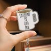Caffeine Po Q4H PRN Coffee Mug - Custom Acrylic Badge Reel - DOC005_AREEL