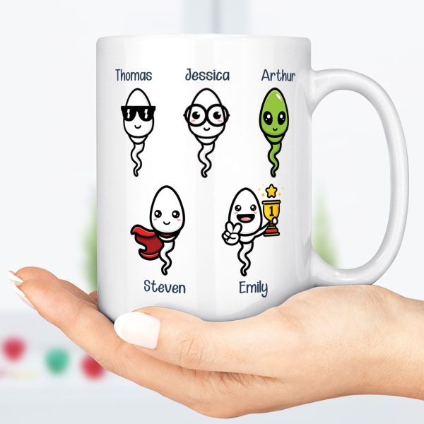 Came From Your Balls Personalized Custom Father's Day Birthday Mug C340 890773