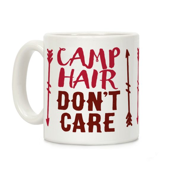 Camp Hair Don't Care Coffee Mug Camp Hair Don't Care Coffee Mug