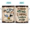 Camping Partners For Life Husband Wife - Couple Gift - Personalized Custom White Edge-to-Edge Mug Camping Partners For Life Husband Wife - Couple Gift - Personalized Custom White Edge-to-Edge Mug