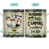 Camping Partners For Life Husband Wife Forest - Couple Gift - Personalized Custom White Edge-to-Edge Mug Camping Partners For Life Husband Wife Forest - Couple Gift - Personalized Custom White Edge-to-Edge Mug