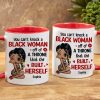 Can't Knock A Black Woman Off Personalized Coffee Mug 03HTTN270723HH-01