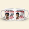 Can't Knock A Black Woman Off Personalized Coffee Mug 03HTTN270723HH-01