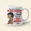 Can't Knock A Black Woman Off Personalized Coffee Mug 03HTTN270723HH-01