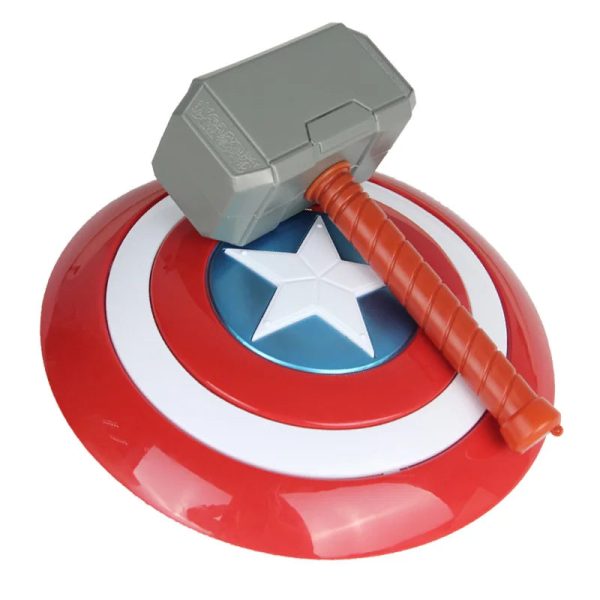 Captain America Shield, Thor Hammer Action Figures Captain America Shield, Thor Hammer Action Figures
