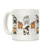 Cat Butt Pattern Coffee Mug Cat Butt Pattern Coffee Mug