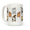 Cat Butt Pattern Coffee Mug Cat Butt Pattern Coffee Mug