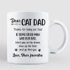 Cat Dad Real Man Funny Gift Personalized Mug Cat Dad Real Man Funny Gift Personalized Mug