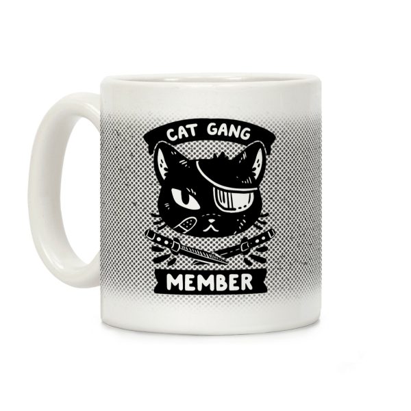 Cat Gang Member Coffee Mug Cat Gang Member Coffee Mug