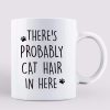Cat Hair In Here Sitting Cat Personalized Mug
