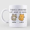Cat Hair Personalized AOP Mug