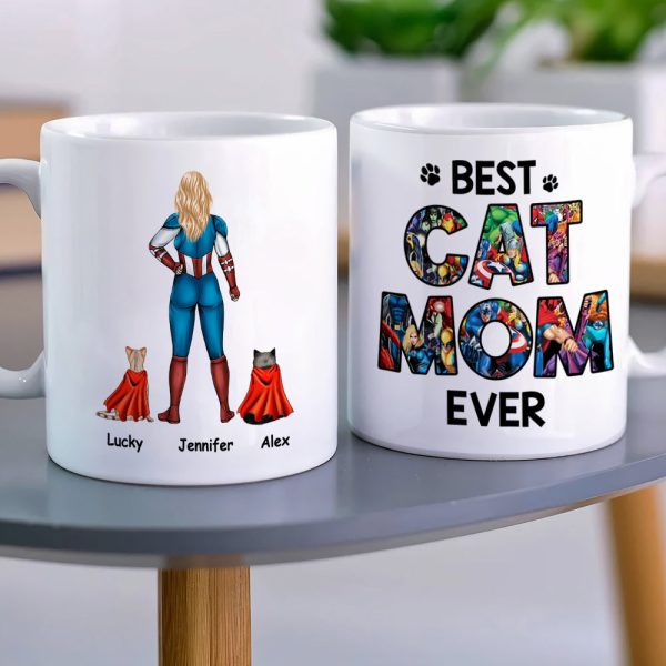 Cat Lover Personalized Mug 06QHHN200423TM-2 Cat Lover Personalized Mug 06QHHN200423TM-2